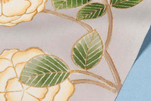 画像をギャラリービューアに読み込む, 名古屋帯 正絹 片岡仁左衛門 染帯 塩瀬 友禅 紬 小紋 お洒落 上品 付下げ 未仕立て 染 友禅 手書き 抽象的