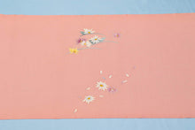 画像をギャラリービューアに読み込む, 加賀友禅 名古屋帯 染帯 塩瀬 加賀友禅 作家 落款 菊 付下げ 小紋 紬 未仕立て