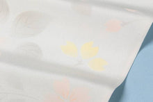 画像をギャラリービューアに読み込む, 長襦袢 正絹 反物 未仕立て 反物 桜 手書き フォーマル カジュアル お誂え 誂え フルオーダー 仕立て 着物