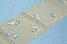 画像をギャラリービューアに読み込む, 長襦袢 正絹 加藤萬 反物 宝尽くし 新品 未仕立て 着物 高級 フルオーダー 襦袢 着物 着付け お洒落用 お誂え 誂え 襦袢 別注