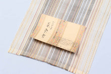 画像をギャラリービューアに読み込む, 夏着物 名古屋帯 夏帯 単衣 お洒落 正絹 ひなや工房 くむ・あむ・おる