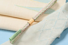 画像をギャラリービューアに読み込む, 夏着物 名古屋帯 夏帯 単衣 お洒落 正絹 西陣織物 麻 浴衣帯 浴衣