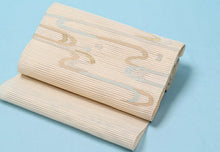 画像をギャラリービューアに読み込む, 夏着物 名古屋帯 夏帯 単衣 お洒落 正絹 西陣織物 夏 盛夏 夏用帯 八寸 絽 綴れ