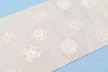 画像をギャラリービューアに読み込む, 西陣 夏 袋帯 花丸模様