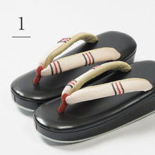 画像をギャラリービューアに読み込む, 軽量 草履 おしゃれ 鼻緒草履 エナメル 黒地 着物 ぞうり 軽量 和服 和装 小紋 履物 草履 履き 女性 レディース 普段 履き 鼻緒 草履 女性 痛くない 単品 カジュアル