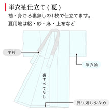 画像をギャラリービューアに読み込む, 洗える長襦袢 洗える絹 シルク 長襦袢 正絹 新品 未仕立て 反物 夏 長襦袢 夏の着物 フルオーダー 単衣用 夏用 100%