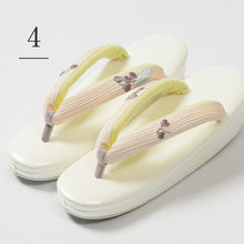 画像をギャラリービューアに読み込む, 夏草履 楊柳 刺しゅう入り 鼻緒草履 白 経シワ 楊柳シボ 着物 夏用 ぞうり 和服 刺繍 和装 小紋 紬 単衣 お出かけ着 夏 セミフォーマル 訪問着 付下げ 無地 草履 履き 女性 レディース 普段 履き 鼻緒 草履 女性 痛くない 単品 カジュアル