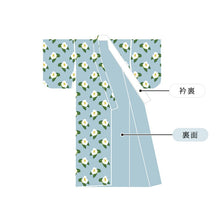 画像をギャラリービューアに読み込む, 小紋 単衣 国内手縫い仕立て 湯のし・衿裏込み