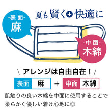 画像をギャラリービューアに読み込む, 【マスク生地 夏用 日本製】【本日発送】【即日発送】麻 リネン ラミー マスク生地 夏用マスク生地 ひんやり 布 生地 日本製 手作りマスクセット 夏用マスクキット ハンドメイド ますく 生地 洗える