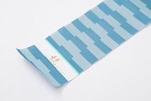 画像をギャラリービューアに読み込む, ゆかた帯 正絹 紗 半幅帯 西村織物 博多帯 水色 ブルー 博多織 浴衣帯 日本製 夏用 帯 細帯 四寸帯 夏物 着物 盛夏 カジュアル 浴衣帯 浴衣 単衣 小紋 和服 和装 和装小物 着付け 小物 夏の帯 夏の着物 お洒落 女性用 レディース