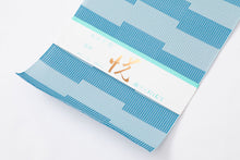 画像をギャラリービューアに読み込む, ゆかた帯 正絹 紗 半幅帯 西村織物 博多帯 水色 ブルー 博多織 浴衣帯 日本製 夏用 帯 細帯 四寸帯 夏物 着物 盛夏 カジュアル 浴衣帯 浴衣 単衣 小紋 和服 和装 和装小物 着付け 小物 夏の帯 夏の着物 お洒落 女性用 レディース