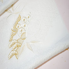 画像をギャラリービューアに読み込む, 帯揚げ 留袖 白 黒留袖 結婚式 フォーマル 正絹 結婚式用 留袖用 衿秀