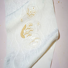 画像をギャラリービューアに読み込む, 帯揚げ 留袖 白 黒留袖 結婚式 フォーマル 正絹 結婚式用 留袖用 衿秀