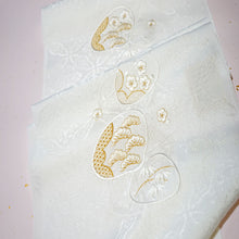 画像をギャラリービューアに読み込む, 帯揚げ 留袖 白 黒留袖 結婚式 フォーマル 正絹 結婚式用 留袖用 衿秀