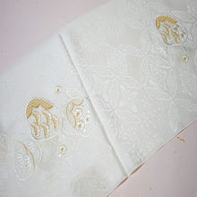 画像をギャラリービューアに読み込む, 帯揚げ 留袖 白 黒留袖 結婚式 フォーマル 正絹 結婚式用 留袖用 衿秀