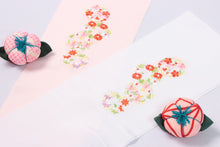 画像をギャラリービューアに読み込む, 七五三 着物 和装 3歳 7歳 女の子 半衿 刺繍 古典 正絹 キッズ 女の子 ガールズ 女児 七五三 日本製