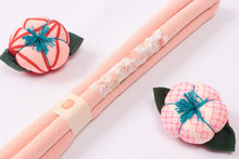 画像をギャラリービューアに読み込む, 七五三 帯締め 帯〆 正絹 縮緬 刺繍 春 黄色 ピンク 大原商店 刺しゅう 絹100% 着物 和装 3歳 7歳 女の子 古典 正絹 女の子 七五三 着物 和装 和柄 キッズ ガールズ 子供用 女児 おひな祭り お正月 日本製 和装小物 可愛い 子供用帯締め