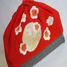 画像をギャラリービューアに読み込む, 和柄 巾着袋 ちりめん 毬 梅 可愛い 赤 黒 和装小物 大原商店 縮緬 和風 雑貨 巾着袋 和装バッグ カジュアル きもの 着物 袴 卒業式 袴姿 着物 バッグ 祭り 巾着 袋 和装 お出かけ 巾着バッグ 十三参り 小紋 きんちゃく ポーチ 巾着袋 大人 レディース