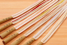 画像をギャラリービューアに読み込む, 帯締め 帯〆 高級 正絹 平組 着物 きもの 紬 小紋 五嶋紐 手くみ