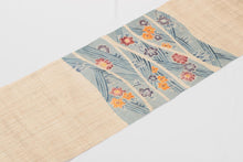 画像をギャラリービューアに読み込む, 野口 麻名古屋帯 藍紅型染め