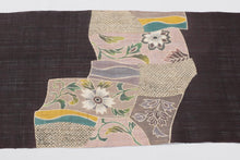 画像をギャラリービューアに読み込む, 名古屋帯 着物 夏帯 野口 染 麻 本麻 未仕立て 新品 カジュアル しゃれ帯