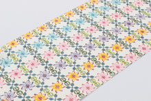 画像をギャラリービューアに読み込む, 紅型 琉球紅型 名古屋帯 九寸 沖縄 帯 未仕立て 青 水色 ブルー 九寸名古屋帯 反物 新品 なごや帯 お洒落 色無地 無地 付下げ 小紋 おしゃれ カジュアル