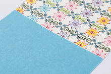 画像をギャラリービューアに読み込む, 紅型 琉球紅型 名古屋帯 九寸 沖縄 帯 未仕立て 青 水色 ブルー 九寸名古屋帯 反物 新品 なごや帯 お洒落 色無地 無地 付下げ 小紋 おしゃれ カジュアル