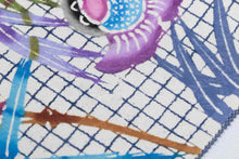 画像をギャラリービューアに読み込む, 紅型 琉球紅型 名古屋帯 九寸 沖縄 帯 未仕立て 青 水色 ブルー 九寸名古屋帯 反物 新品 なごや帯 お洒落 色無地 無地 付下げ 小紋 おしゃれ カジュアル