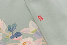 画像をギャラリービューアに読み込む, 襟巻き 着物 ショール 正絹 縮緬 和装 和装小物 マフラー 着物 晴れ着 和服 柔らか 加賀友禅 作家 落款 あたたかい 小紋 付下げ 振袖 成人式 和風 ストール 可愛い お茶 観劇 フォーマル ピンク ちりめん 生地 和柄 ショール 大判 カジュアル