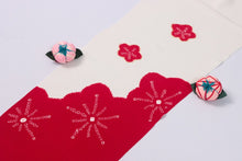 画像をギャラリービューアに読み込む, 帯揚げ 子供用 ちりめん 七五三 着物 3歳 女の子 正絹 正絹 和装小物 日本製 衿秀 縮緬 りんだし 絞り 刺しゅう 着物 和装 3歳 7歳 女の子 古典 絹100% 七五三 帯揚げ 子供 用 子供 初詣 桃の節句 初節句 衣装 子供 着物 正月 和服 和装 子ども用 赤 ピンク キッズ