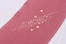 画像をギャラリービューアに読み込む, 加賀友禅 正絹半衿 笹短冊 七夕 手書き 夏 縮緬 濃いピンク 正絹 絹 半衿 本加賀友禅 作家 落款 ちりめん 着物 付下げ 小紋 無地 紬 着物全般 普段 お稽古 衿元 綺麗 半襟 おしゃれ 大人 長襦袢 女性 和服 和装小物 着付け小物 カジュアル 可愛い 衿 襟