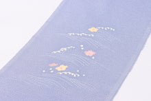 画像をギャラリービューアに読み込む, 加賀友禅 正絹半衿 波に梅 手書き 縮緬 青 正絹 絹 半衿 本加賀友禅 作家 落款 ちりめん 着物 付下げ 小紋 無地 紬 着物全般 普段 お稽古 衿元 綺麗 半襟 おしゃれ 大人 長襦袢 女性 和服 和装小物 着付け小物 カジュアル 可愛い 衿 襟