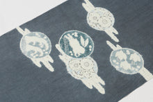 画像をギャラリービューアに読み込む, 夏 名古屋帯 夏帯 反物 小千谷 麻 未仕立て 紺地 丸紋うさぎ 野口 京都 夏用 帯 名古屋帯 九寸名古屋帯 夏物 着物 盛夏 カジュアル 和服 和装 和装小物 着付け 小物 夏の帯 夏の着物 涼しい 涼しげ お洒落 女性用 盛夏 単衣 付下げ 小紋 無地 紬 夏の付下げ 小紋 無地 紬 麻