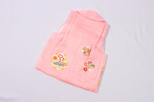 画像をギャラリービューアに読み込む, 日本製 被布コート 単品 七五三 着物 3歳 女の子 正絹 被布着 被布 初節句 衣装 絹100% 羽織り 和装 3歳 7歳 女の子 古典 正絹 きんちゃく キッズ 女の子 ガールズ 女児 七五三 日本製 衿秀 子供 初詣 桃の節句 防寒 子供 着物 正月 和服 和装 子ども用 ピンク 友禅模様