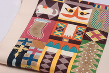 画像をギャラリービューアに読み込む, 名古屋帯 着物 九寸名古屋帯 しゃれ帯 小紋 無地 工芸キモノ野口 京都 野口 塩瀬 染帯