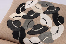 画像をギャラリービューアに読み込む, 名古屋帯 着物 九寸名古屋帯 しゃれ帯 小紋 無地 紬 工芸キモノ野口 京都 野口