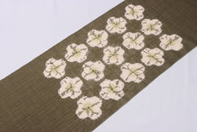 画像をギャラリービューアに読み込む, 絞り 桐生 桐生絞り 名門 泉織物 謹製 菱絞り 九寸 名古屋帯 日本製