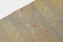 画像をギャラリービューアに読み込む, 名古屋帯 反物 正絹 ジェノバ装飾紋 茶色 ブラウン 誉田屋源兵衛 帯 未仕立て 九寸名古屋帯 なごや帯 おしゃれ カジュアル お洒落 高級 着付け レディース 色無地 無地 付下げ 小紋 無地 紬 木綿 きもの 着物 女性 和服 和装小物 着付け小物 単衣 袷