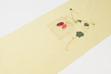 画像をギャラリービューアに読み込む, 名古屋帯 反物 染帯 烏瓜 塩瀬 生地 刺繍 クリーム 帯 未仕立て 九寸名古屋帯 なごや帯 おしゃれ カジュアル お洒落 高級 着付け レディース 小紋 無地 紬 木綿 きもの 着物 女性 和服 和装小物 着付け小物 単衣 袷