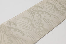 画像をギャラリービューアに読み込む, 法要用 夏 名古屋帯 夏帯 反物 正絹 未仕立て 西陣 絽綴れ グレー 夏用 帯 名古屋帯 九寸名古屋帯 夏物 着物 盛夏 カジュアル 和服 和装 和装小物 着付け 小物 夏の帯 夏の着物 涼しい 涼しげ お洒落 女性用 盛夏 単衣 無地 喪服