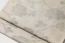 画像をギャラリービューアに読み込む, 法要用 夏 名古屋帯 夏帯 反物 正絹 未仕立て 西陣 絽綴れ グレー 夏用 帯 名古屋帯 九寸名古屋帯 夏物 着物 盛夏 カジュアル 和服 和装 和装小物 着付け 小物 夏の帯 夏の着物 涼しい 涼しげ お洒落 女性用 盛夏 単衣 無地 喪服