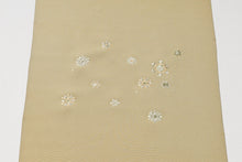 画像をギャラリービューアに読み込む, 名古屋帯 帯反物 塩瀬 雪の結晶 刺繍 名古屋帯 帯 未仕立て 九寸名古屋帯 なごや帯 おしゃれ カジュアル お洒落 高級 着付け レディース 小紋 無地 紬 木綿 きもの 着物 女性 和服 和装小物 着付け小物 単衣 袷