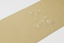 画像をギャラリービューアに読み込む, 名古屋帯 帯反物 塩瀬 雪の結晶 刺繍 名古屋帯 帯 未仕立て 九寸名古屋帯 なごや帯 おしゃれ カジュアル お洒落 高級 着付け レディース 小紋 無地 紬 木綿 きもの 着物 女性 和服 和装小物 着付け小物 単衣 袷