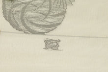 画像をギャラリービューアに読み込む, 法要用 夏 名古屋帯 夏帯 反物 正絹 未仕立て 西陣 絽綴れ 花丸 秋の七草 グレー 夏用 帯 名古屋帯 九寸名古屋帯 夏物 着物 盛夏 カジュアル 和服 和装 和装小物 着付け 小物 夏の帯 夏の着物 涼しい 涼しげ お洒落 女性用 盛夏 単衣 無地 喪服