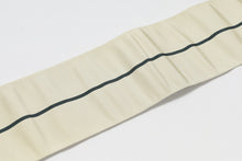 画像をギャラリービューアに読み込む, 博多帯 織屋にしむら 男性用帯 角帯 瓢模様 一本線 白 ホワイト 博多西村織物 正絹男物角帯 男物 男性用 夏帯 角帯 メンズ 帯 男性用 柄 おしゃれ 着物 夏紬 麻きもの ゆかた カジュアル 夏 男性 和装 和服 和装小物 着付け小物