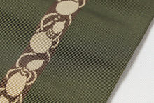 画像をギャラリービューアに読み込む, 博多帯 織屋にしむら 男性用帯 角帯 瓢模様 一本線 グレー 鼠色 博多西村織物 正絹男物角帯 男物 男性用 夏帯 角帯 メンズ 帯 男性用 柄 おしゃれ 着物 夏紬 麻きもの ゆかた カジュアル 夏 男性 和装 和服 和装小物 着付け小物