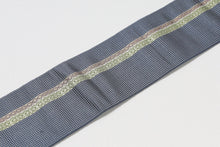 画像をギャラリービューアに読み込む, 博多帯 男性用帯 角帯 黒 紺 藍色 縞の模様 男物 浴衣帯 男性用 夏帯 角帯 メンズ 帯 男性用 柄 おしゃれ 浴衣帯 浴衣 着物 夏紬 麻きもの ゆかた カジュアル 夏 男性 和装 和服 和装小物 着付け小物