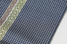 画像をギャラリービューアに読み込む, 博多帯 男性用帯 角帯 黒 紺 藍色 縞の模様 男物 浴衣帯 男性用 夏帯 角帯 メンズ 帯 男性用 柄 おしゃれ 浴衣帯 浴衣 着物 夏紬 麻きもの ゆかた カジュアル 夏 男性 和装 和服 和装小物 着付け小物