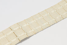 画像をギャラリービューアに読み込む, 着物帯 男性用帯 角帯 近賢織物謹製 宝来織 紙格子 ベージュ 男物 男性用 夏帯 角帯 メンズ 帯 男性用 柄 おしゃれ 着物 夏紬 麻きもの ゆかた カジュアル 夏 男性 和装 和服 和装小物 着付け小物