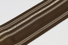 画像をギャラリービューアに読み込む, 西陣 男性用帯 角帯 綿100% 焦げ茶 ブラウン 夏着物 男物 浴衣 男性用 夏帯 角帯 メンズ 帯 男性用 柄 浴衣帯 おしゃれ 着物 夏紬 麻きもの ゆかた カジュアル 夏 男性 和装 和服 和装小物 着付け小物